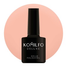 Гель-лак Komilfo Deluxe Series №D014 (тілесний рожевий, емаль), 8 мл