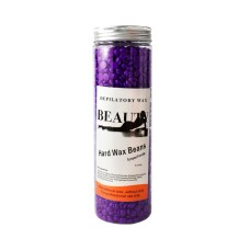 Віск для депіляції у гранулах Beauty Hard Wax Beans фіолетовий, 400 г