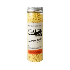 Віск для депіляції у гранулах Beauty Hard Wax Beans жовтий, 400 г