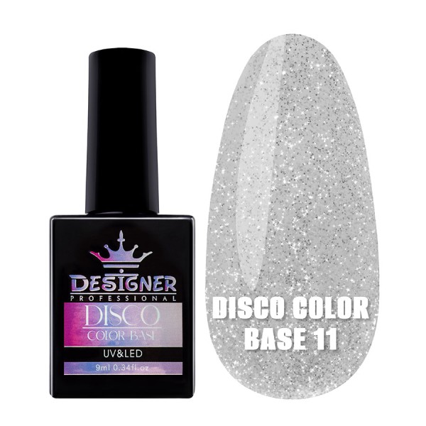 Світловідбивна база Designer Disco Color Base №11, 9 мл