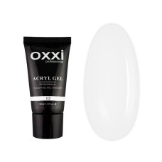 Акрил-гель OXXI Professional №02 білий, 30 мл