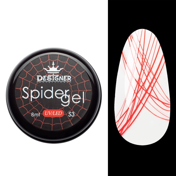 Гель-павутинка Designer Spider Gel S3, 8 мл