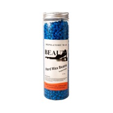 Віск для депіляції у гранулах Beauty Hard Wax Beans синій, 400 г