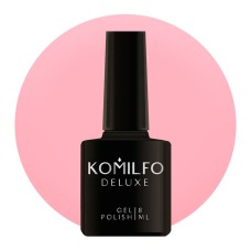 Гель-лак Komilfo Deluxe Series №D017 (ліловато-рожевий, емаль), 8 мл